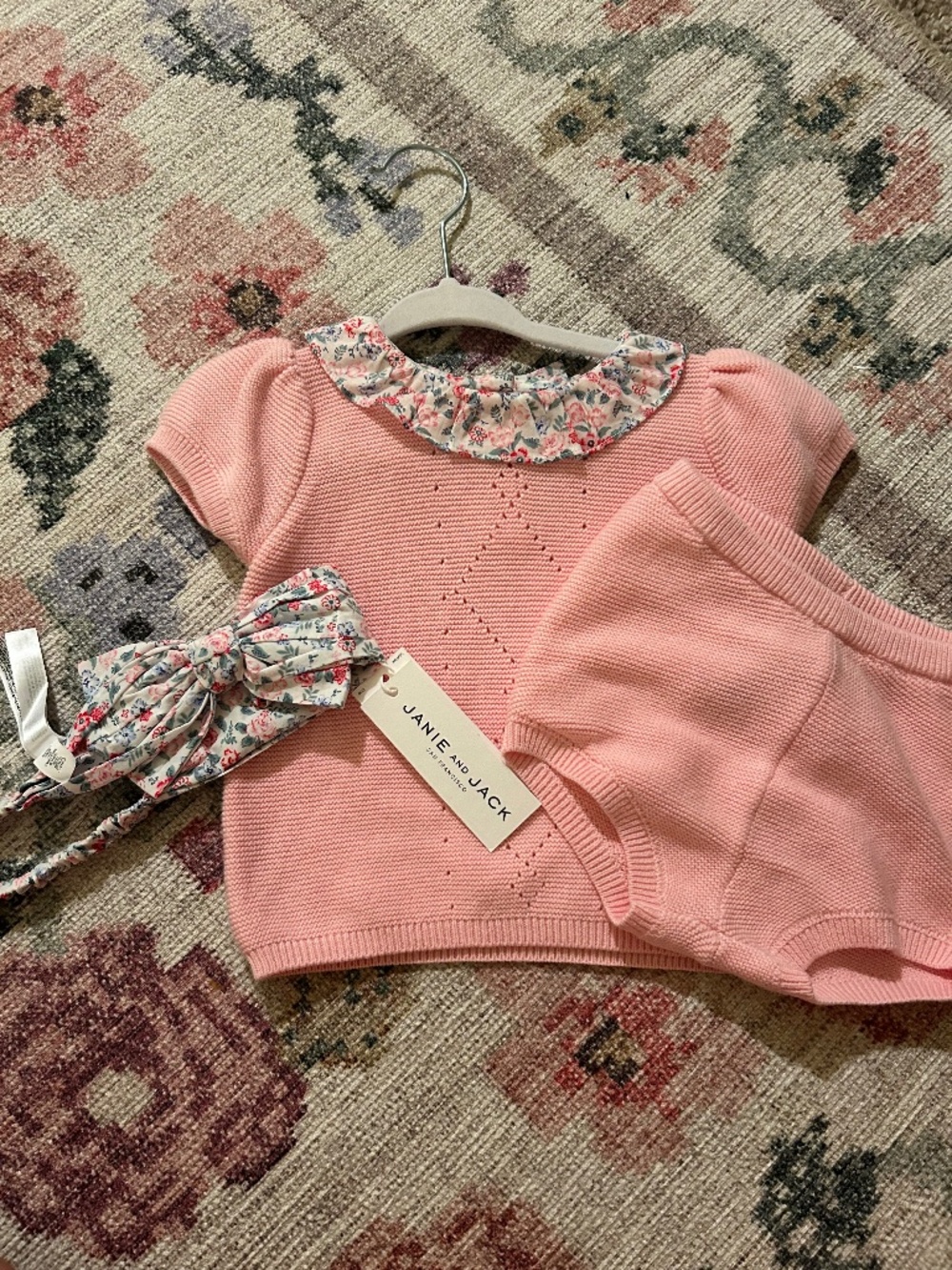 Baby Girl Bundle (12 mo) Janie and Jack, Gap, Vintage RL, Matilda Jane